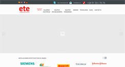 Desktop Screenshot of ete.es
