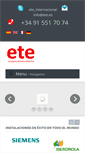 Mobile Screenshot of ete.es