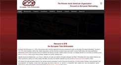 Desktop Screenshot of ete.org